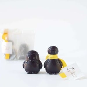 Pingouins de pâques bio chocolat noir